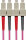 Paschke Datensysteme LWL Patchkabel MM OM4 pink duplex 2G50 SCd/SCd 1m