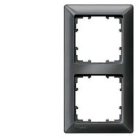 SIEMENS Rahmen 5TG2552-6 2fach carbon metallic