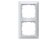 SIEMENS Rahmen 5TG2552-3 2fach aluminium-metallic