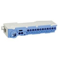POLLMANN Nullleiterklemme N14-S blau steckbar