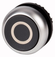 EATON Drucktaste M22-D-S-X0 flach scharz
