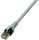 PROTEC.net Patchkabel halogenfrei grau PPK6A Cat6A-ISO 4P27 S/FTP 2xRJ45 2,0m