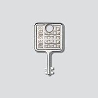 SIEDLE Schlüssel für MR 511/512/513/514/524-......