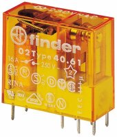 FINDER Steck-/Printrelais 40.61.8.230.4000 1W 16A 230VAC