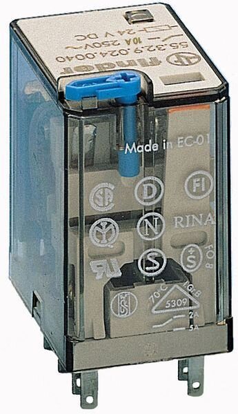 FINDER Miniatur-Industrie-Steckrelais 55.32.9.024.0040