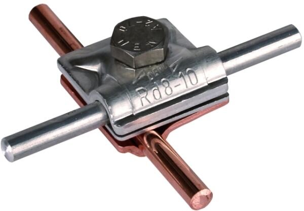 DEHN Zweimetall-MV-Klemme 390657 CU-AL f&uuml;r RD8/10mm