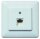 1PROT Anschlussdose PUAE UP 2xRJ45 8/8(8) rw