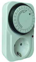 PROT Steckdosenuhr PSDUM20 mechanisch IP20