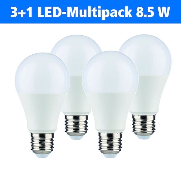 PROT LED-Leuchtmittel PLED MP3+1 A60 8.5W PK=4Stk