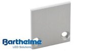 BARTHELME Endkappen LB24 hoch alu Schraube