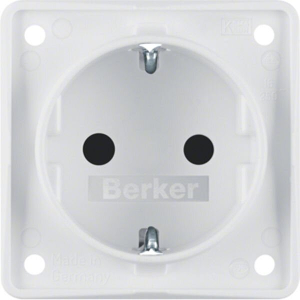 BERKER Steckdose SCHUKO 947792502 polarweiss matt