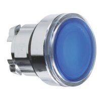 Schneider Electric Leuchtdrucktaster ZB4BW363 flach blau