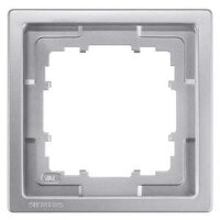 SIEMENS Rahmen 5TG1321-1 1fach 82x82mm platin-metallic