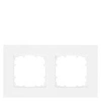 SIEMENS Rahmen 5TG1112-0 Titanweiss 2fach 161x90