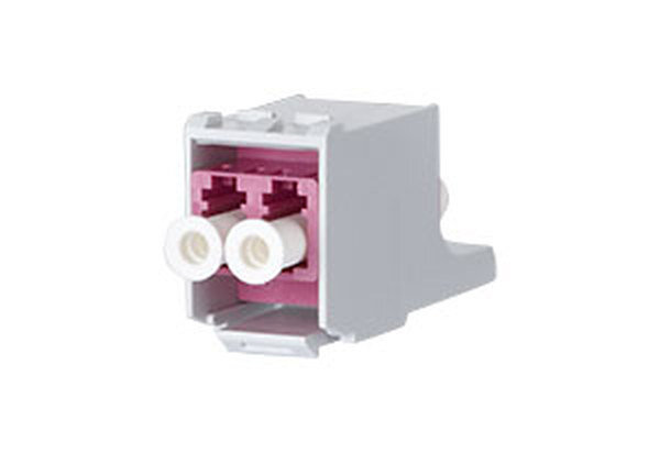 METZ CONNECT LWL-Modul LC-Duplex Multimode OpDAT modul LC MM erikaviolett Keramik