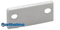 BARTHELME Endkappen LB24 flach alu Schraube
