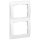 LEGRAND Rahmen Galea 771006 2fach senkrecht ultraweiss