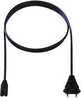 BACHMANN Zuleitung 251.173 H03VVH2-F 2x0,75 1,5m schwarz
