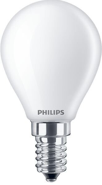 PHILIPS LED-Leuchtmittel CorePro LEDLusterND6.5-60W P45 E14827FRG