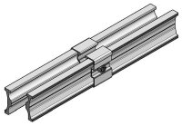 SL RACK Modultragprofil-Verbinder Innenverbinder m....