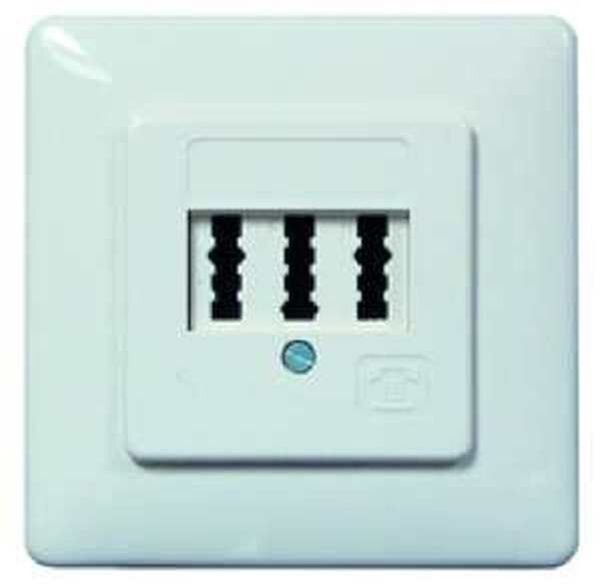 1PROT Telefondose UP 3x6NFN rw PTAE