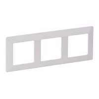 LEGRAND Rahmen VLIFE 3fach ultraweiss