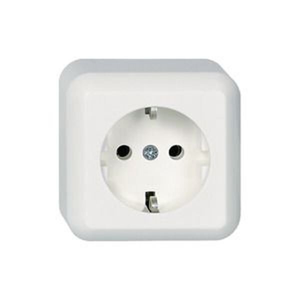 ELSO AP-Steckdose 385004 16A CONTURA reinwei&szlig;
