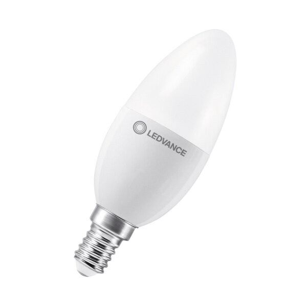 LEDVANCE LED-Leuchtmittel LB24 LED CLB40 DIM 4.9W 827 FR E14 P