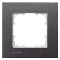 SIEMENS Rahmen 5TG1111-2 1fach carbon-metallic 90x90mm