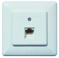1PROT Anschlussdose PUAE AP 2xRJ45 8/8(8) rw