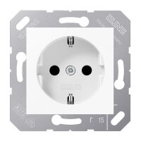 JUNG Steckdose SCHUKO CD5120BFWW alpinweiß
