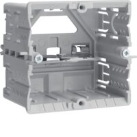 HAGER TEHALIT Geräteeinbaudose C-Profil HxB 50x65 grau