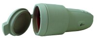 PROT Gummikupplung PPKU20 SK 16A grau IP44 Deckel