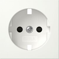 GIRA Abdeckung 492127 SCHUKO-SDO SH Sys55 rws m