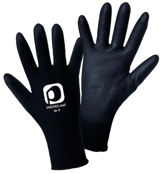 PROT Feinstrickhandschuhe PFSH9 PU-beschichtet Gr. 9 Paar