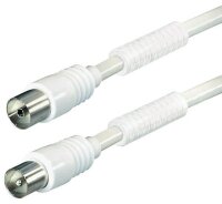PROT Antennen-Anschlusskabel PAAK W1,5 BZT-CE 90dB weiss...