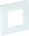 OBO Abdeckrahmen AR45-F1 RW Modul 45 1fach reinweiss