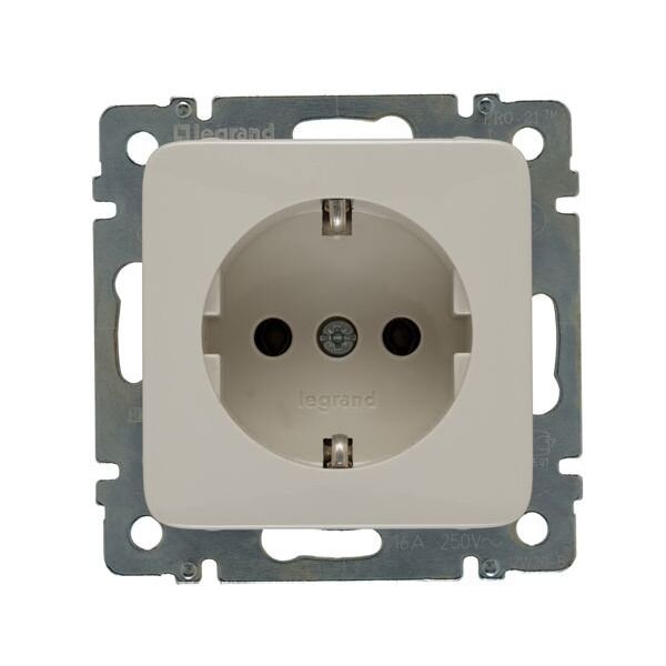 LEGRAND Steckdose 776020 1fach Mandelweiss 776020