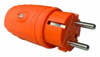 PROT Gummistecker PGSO44 orange IP44 16A