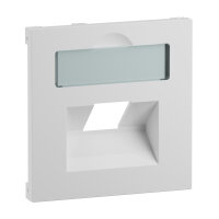 LEGRAND Abdeckung SEANO 1x RJ45 f.Datendosen ultraws