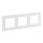 LEGRAND Rahmen 864173 Niloe Step 3fach ultrawei&szlig;