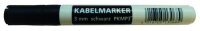 PROT Kabelmarker 3mm, schwarz PKMP3