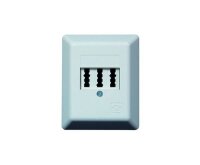 1PROT Telefondose AP 3x6NFN cw PTAE
