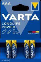 VARTA Batterie Longlife Power AAA 4Blister (MHD)