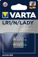 VARTA Batterie 4001 ELECTRONICS Lady/LR1 2Blister (MHD)