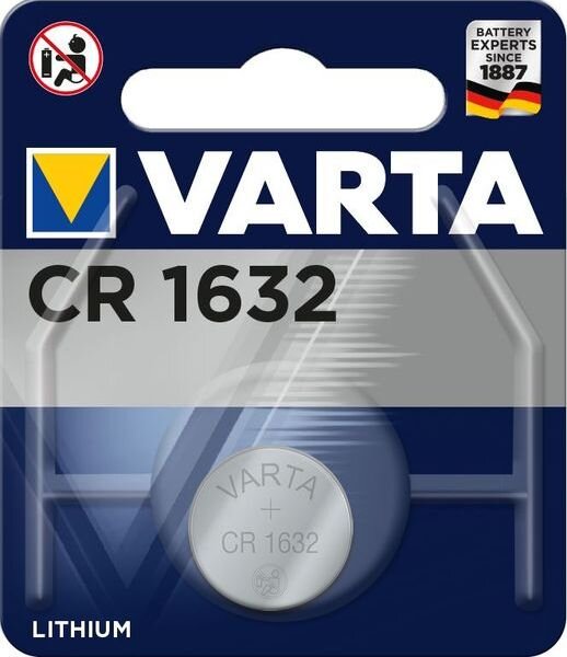 VARTA Batterie 06632 ELECTRONICS CR 1632 1er Blister