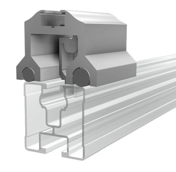 SL RACK Blitzschutzklemme oben (Modulrahmenh&ouml;he mind. 30 mm)