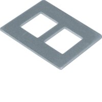 HAGER TEHALIT Montageplatte GTVDM012 f. GTVD2/300 2xRJ45...