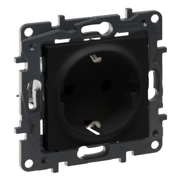 LEGRAND Steckdose SCHUKO 864562 Niloe Step schwarz
