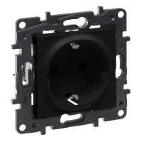 LEGRAND Steckdose SCHUKO 864562 Niloe Step schwarz
